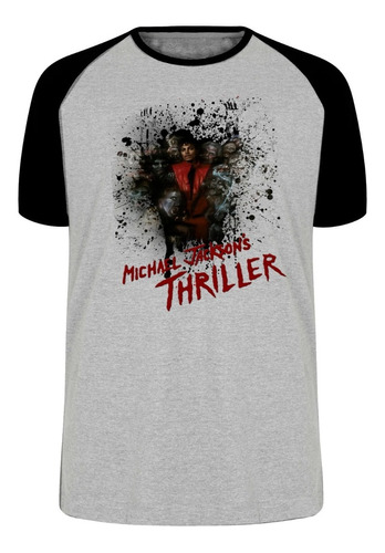 Camiseta Blusa Plus Size Michel Jackson Music Thriller Zumbi