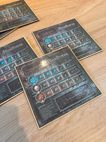 Juego De Mesa Bloodborne El Juego De Cartas Artesanal