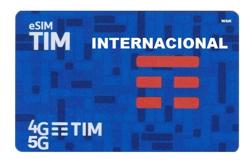Chip Esim Tim Internacional - Receba Sms No Exterior