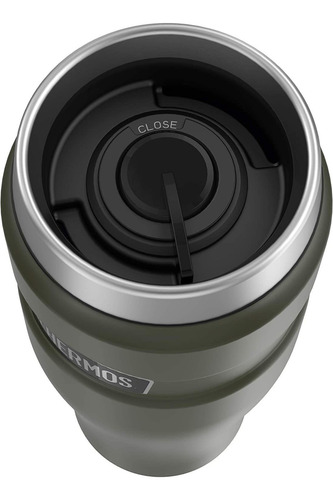 Vaso Thermo King De Acero Inoxidable, 473 Ml
