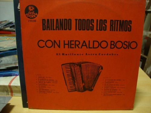 Vinilo Heraldo Bosio Bailando Todos Los Ritmos C2