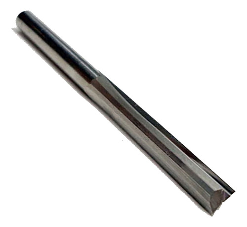 Fresa Topo 2 Cortes Retos 4mm X 22mm Metal Duro Router Cnc