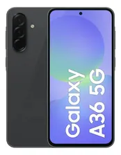Samsung Galaxy A36 negro de 128 GB y 6 GB de RAM