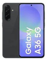 Samsung Galaxy A36 negro de 128 GB y 6 GB de RAM