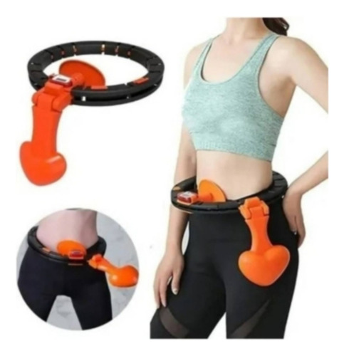 Aro Fitness Inteligente Hula Hoop 360º Ajustable