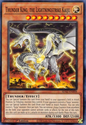 Thunder King, The Lightningstrike Kaiju - Sdaz Yugioh