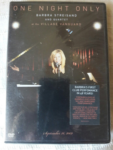 Barbra Streisand En Vivo - Dvd