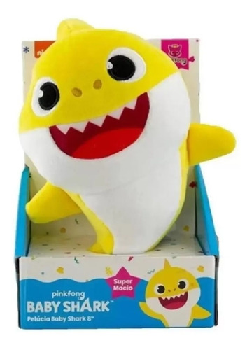 Brinquedo Pelucia Baby Shark Musical Sunny Baby Shark 2357