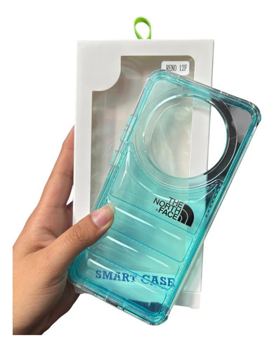 Funda Case The North Face Para Oppo Reno 12f 2 En 1 Verde Menta Oppo Reno 12f