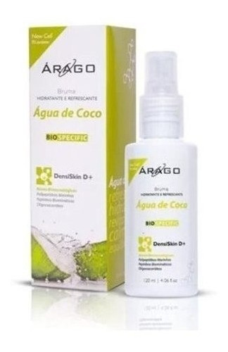 Bruma Hidratante Refrescante Água De Coco Biospecific Arago