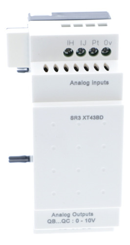 Sr3xt43bd Plc Analogue Io Extension Module, Zelio Logic Sr2