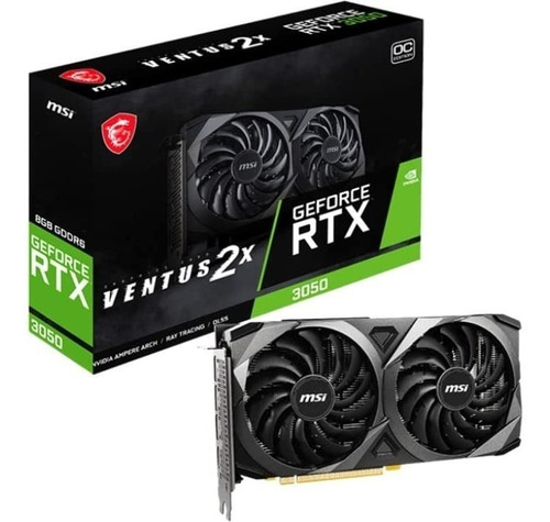 Tarjeta Video Nvidia Ge Force Rtx-3050 8gb Gddr6 En Stock