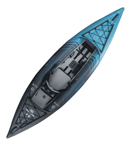 Canoa / Kayak Inflable Aquaglide Chelan 120  Travesia Pesca 