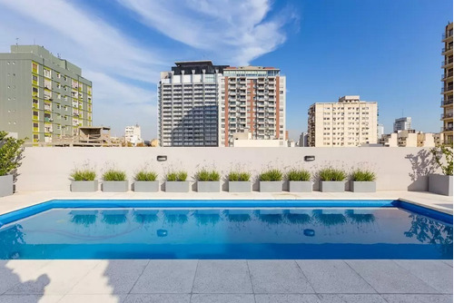 Imagen 1 de 12 de Departamento En Venta Sin Comision 2 Ambientes Balcon Corrido Palermo Amenities Amoblado Opcion Renta Temporaria Uss 1.200
