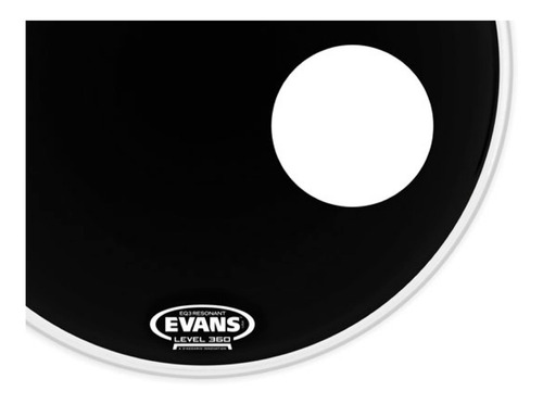 Parche 20 Evans Bd20rb Eq3 Resonador C/agujero Bombo