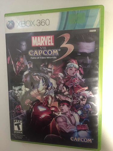 Marvel Vs Capcom 3 Fate Of Two Worlds Xbox 360