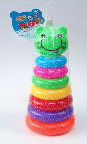 Imagen 1 de 1 de Torre De Animalitos Apilable Mi Alegria
