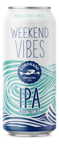 Cervezas Artesanales Coronado De Estilo Ipa 3 Latas 473 Ml