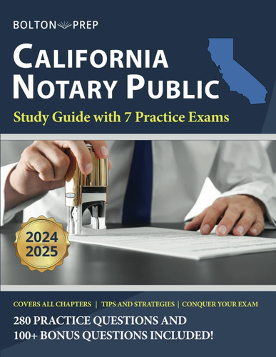 Libro: California Notary Public Study Guide With 7 Practice