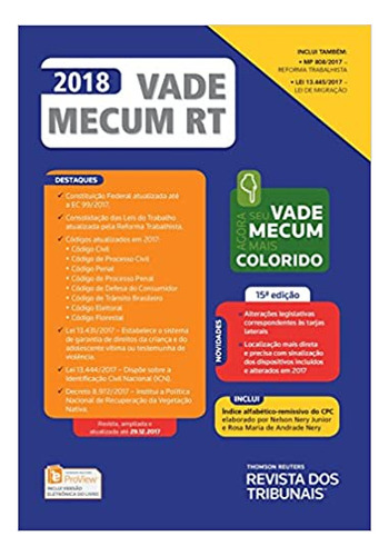 Vade Mecum Rt 2018 - Rt - 15ed