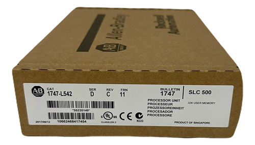 Cpu Slc500 Clp Allen-bradley Slc 5/03 Cpu Mod. 1747-l542 (Usado)