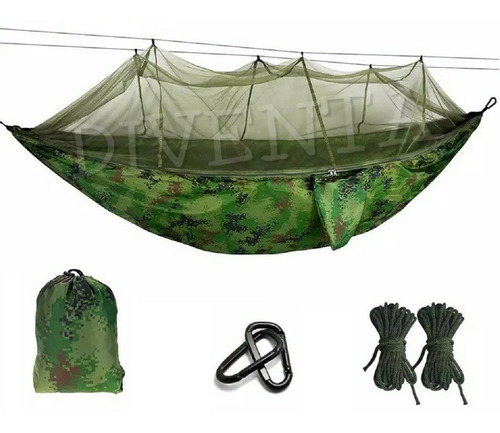 Imagen 1 de 3 de Hamaca Paraguaya Premium Ultraliviana Jardin Pesca Camping