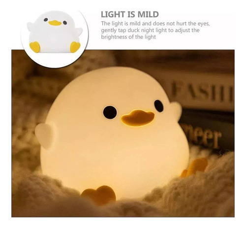 Linda Luz Nocturna Para Niños, Luz De Pato