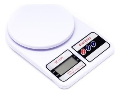 Balança Digital De Cozinha 10kg Capacidade máxima 10 g Cor Branco