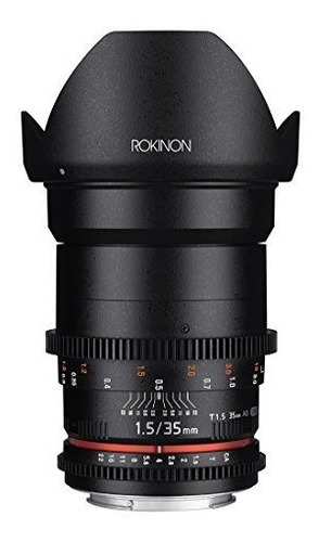 Imagen 1 de 6 de Rokinon Cine Ds Ds35m-c 35mm T1.5 As If Umc Lente Gran Angul