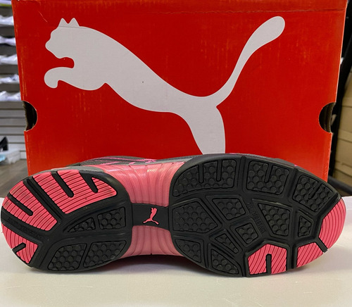Tenis Puma Celerity Gris Rosa De Casquillo Para Dama