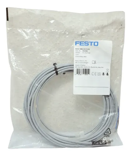 FESTO NEBU M8G3 K 5 M8G3 CONNECTING CABLE