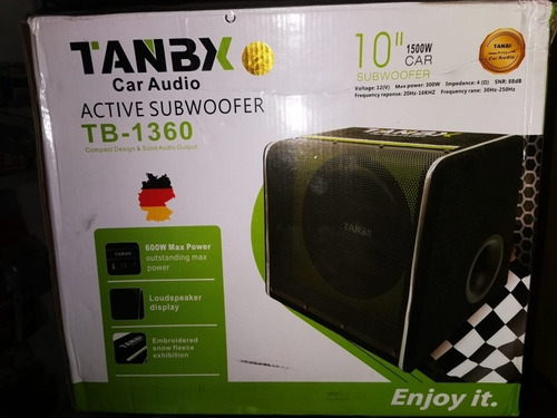 Basuka Auto Tanbx Active Subwoofer 10 