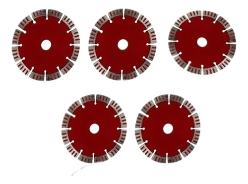 5 Hojas De 133 Mm Para Cortadoras De Muro Eléctricas De