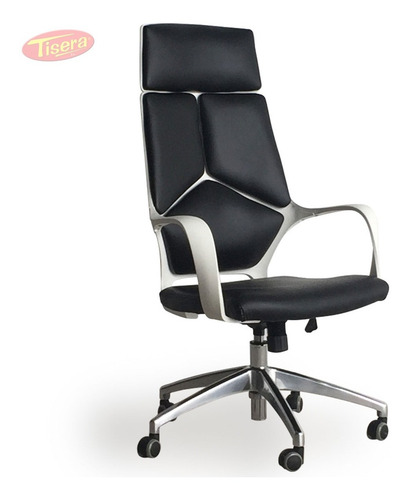 Imagen 6 de 6 de Sillon Oficina Ejecutivo Ergonomico Alto Blanc Tisera Codc02