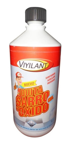 Imagen 1 de 6 de Desincrustante Quita Sarro X 1 Litro Viyilant