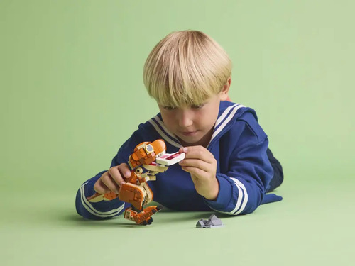 Conjunto De Montar Jurassic World Pequeno Comilão Trex Lego