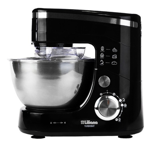 Batidora De Pie Liliana Turbobat Ab914 Negra Color Negro Frecuencia 50 Hz x 60 Hz