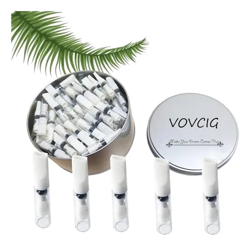 Filtros De Cigarrillos Desechables Vovcig Color Blanco