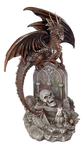 Diseño Ala Cruel De Toscano, Estatua Del Dragón Del Cementer