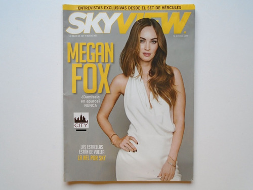 Megan Fox Revista Skyview No.164 Agosto 2014