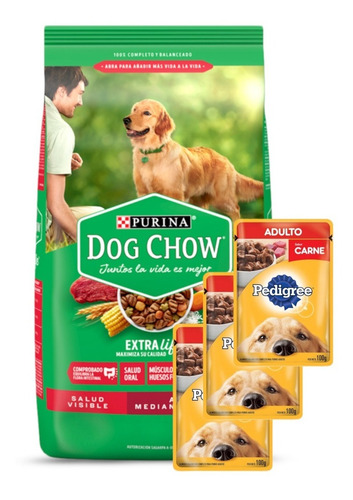 Dog Chow Adulto 21 Kg + Promo -ver Foto- + Envío Todo Uy!