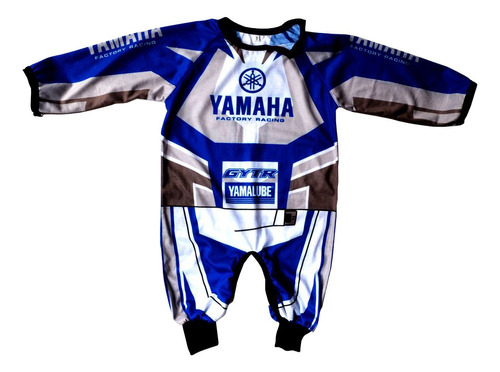 Body Bebes Niño Pañalero Yamaha Cuatri Moto Premium