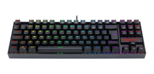 Imagem 2 de 7 de Teclado Mecanico Gamer Kumara Rgb K552 Rgb Switch Blue Abnt2