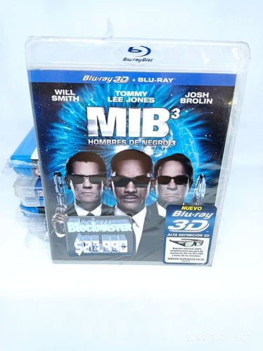 Blu Ray 3d Men In Black 3 Original