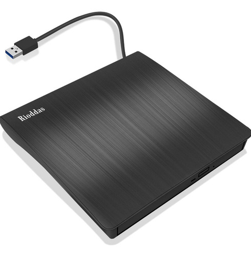 Unidad De Cd Externa Usb 3.0 Portable, Cd Dvd Rw Drive