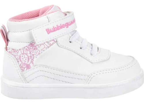 Tenis Escolar Niñas Bubble Gummers Blanco