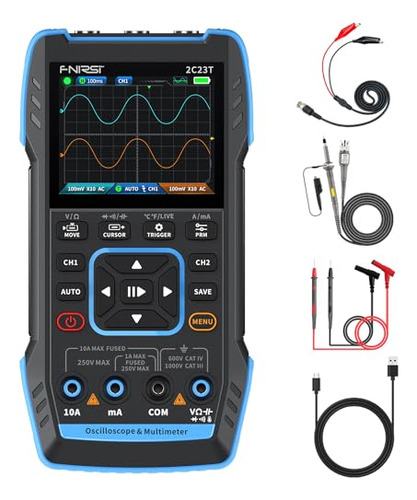 Osciloscopio Multmetro Generador Dds 3 En 1 Fnirsi 2c23t