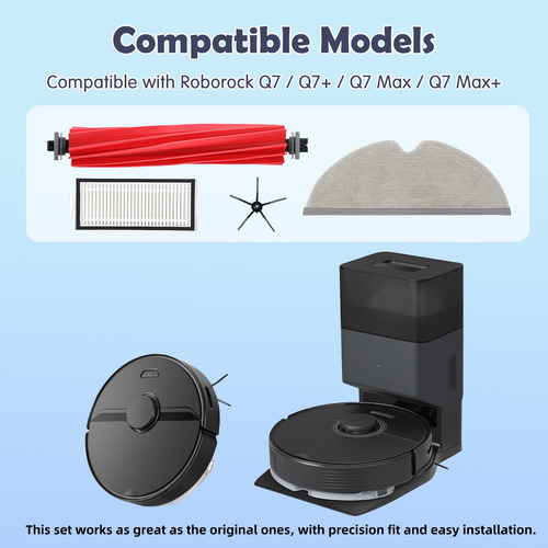 Kit De Accesorios De Repuesto Para Robot Aspirador Roborock