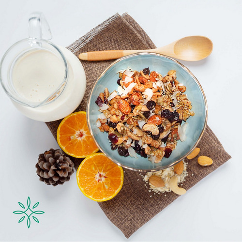 Granola Pack X4 Frutos Secos S/azucar S/tacc Kosher Vegan