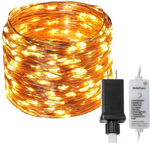 200led Hada Enciende La Secuencia Estrellado 64ft Encie...